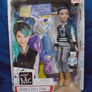 Project Mc2 Experiments Devon D'Marco Doll Puffy Paint 2016 MGA Netflix